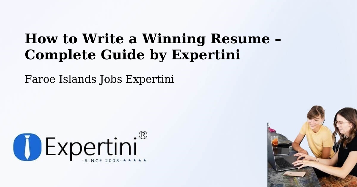 Resume Writing Guide for Job Seekers – Við Garð - Við Garð, Faroe Islands Jobs Expertini