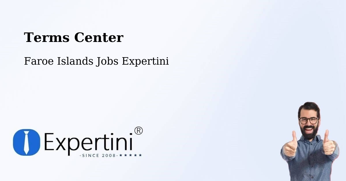 Terms of Service – Við Garð - Faroe Islands Jobs Expertini
